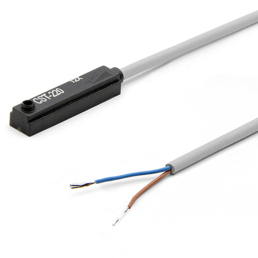 Camozzi CST-232 - T slot reed-3 wire-PNP-5 to 30V AC/DC-2m cable