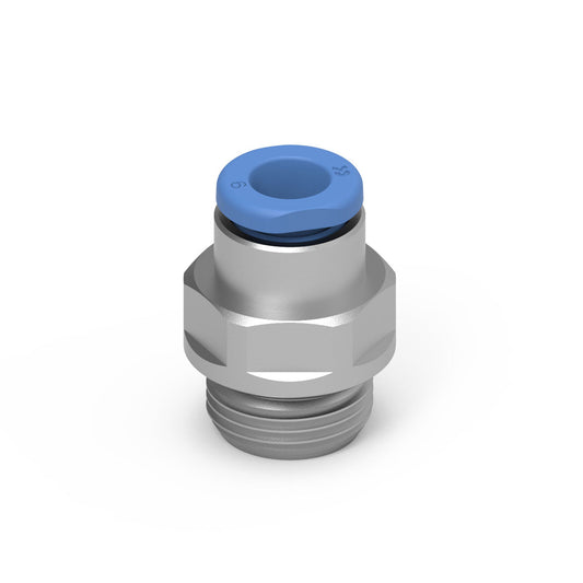 Camozzi W6512 8-1/8-OX1 - GripFit Push in fitting-male stud-8mm tube-1/8 thread