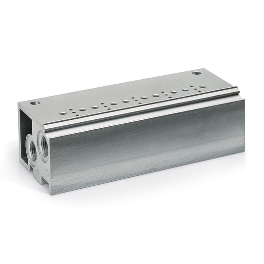 Camozzi P105-04 - Manifold to suit series P-5 valves-4mm front tube outlets