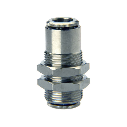 Camozzi 6590 6 - Push in fitting-bulkhead connector-6mm tube