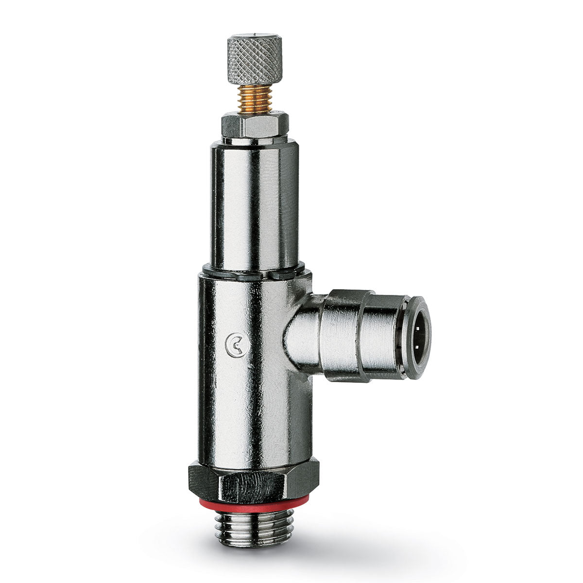 Camozzi GMVU 913-M5-3 - Flow control valve-manual-valve unidirect-M5-3mm
