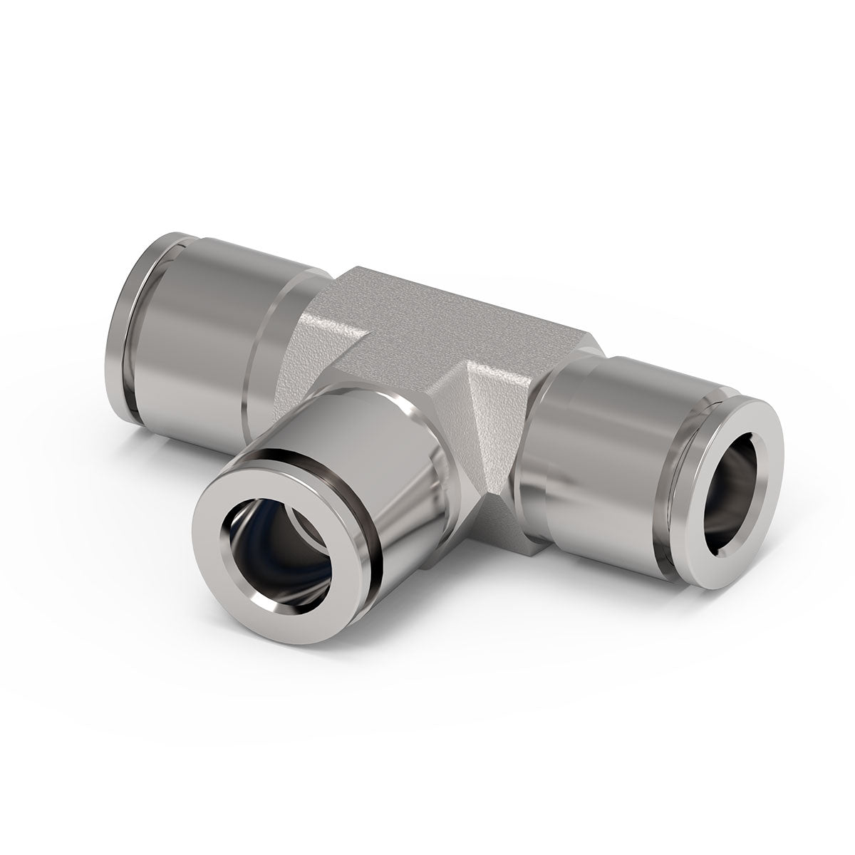 Camozzi X6540 4 - Push in fitting-equal tube tee-4mm tube-st/st