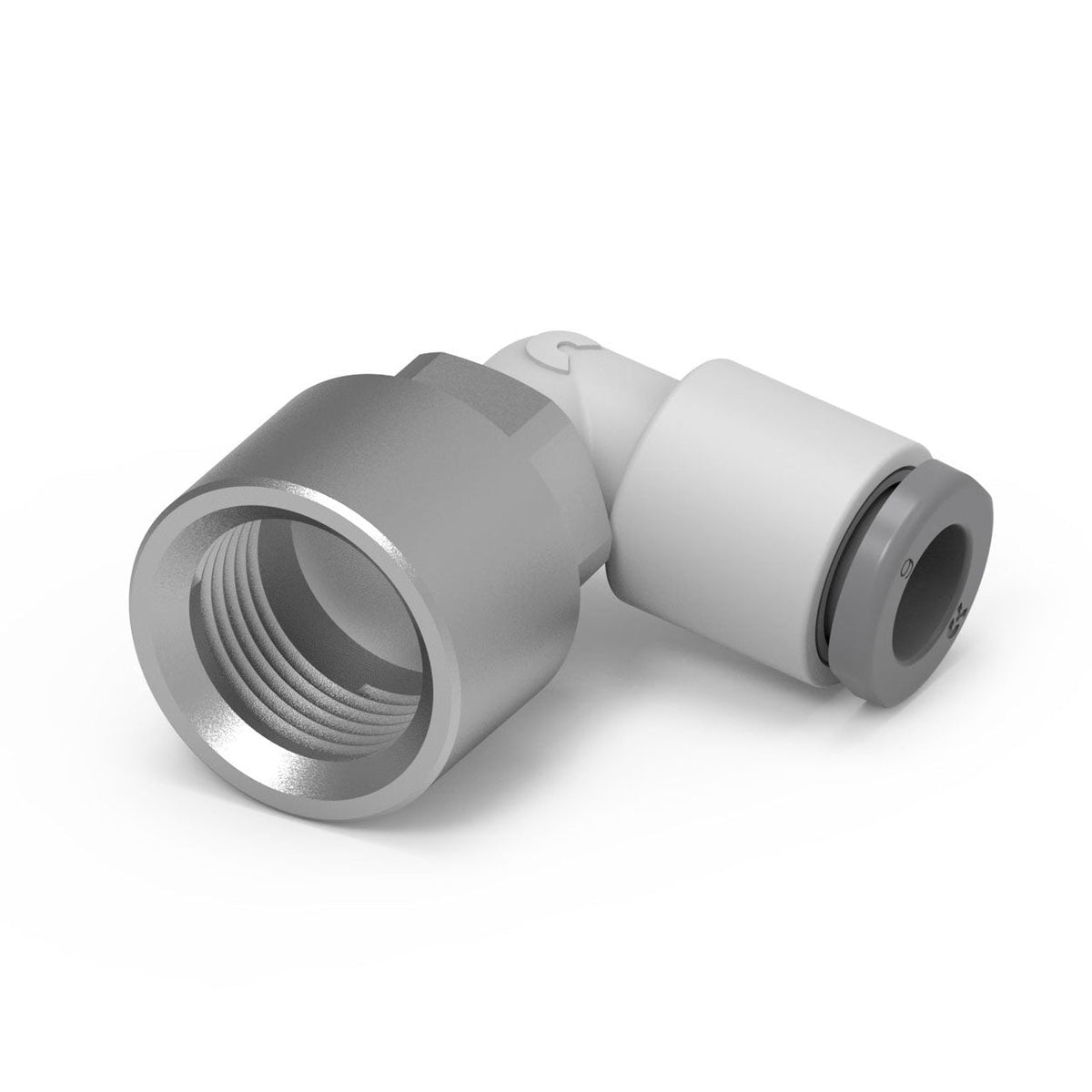 Camozzi G7523 6-1/8 - GripFit Push in fitt-swivel female elbow-6mm tube-1/8 thread