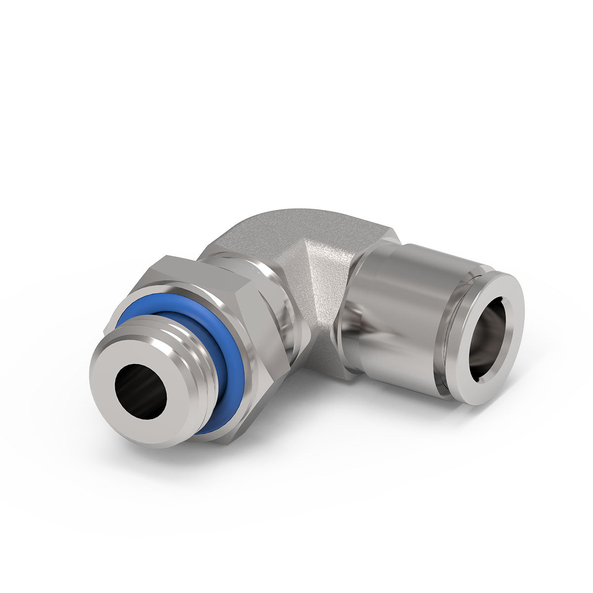 Camozzi X6522 12-1/2 - Push in fitting-swivel elbow-12mm tube-1/2 thread-st/st