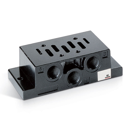 Camozzi 901-F1A - ISO 1-single sub base-side outlets
