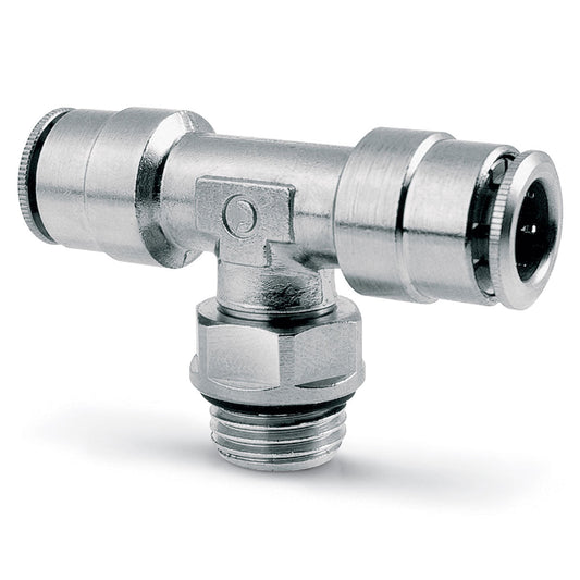 Camozzi 6432 4-M5 - Push in fitting-swivel branch tee-4mm tube-M5 thread