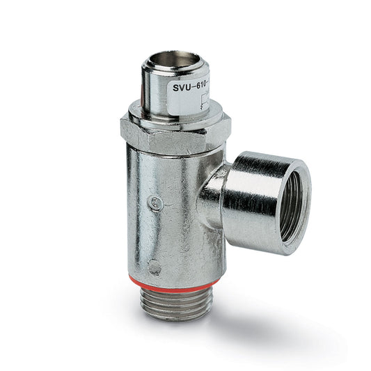 Camozzi SVU 610-1/2 - Flow control valve-screwdriver-valve unidirect-1/2