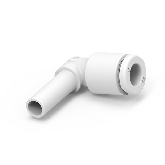 Camozzi W7555 8-8 - GripFit Push in fitting-tube to stem elbow-8mm-8mm tube