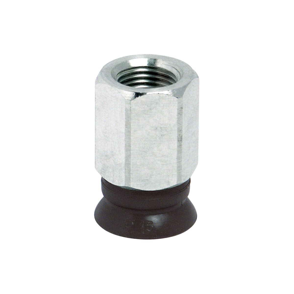 Camozzi VTCF-0150N-1/8F - Flat sution pad-round-15.0mm diameter-NBR-1/8 female