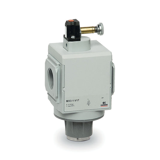Camozzi MX2-3/8-V17 - Lockable isolation vlv-3/8-3/2 vlv-electro-pneu.-servo-pilot