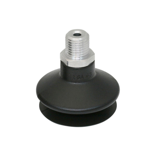 Camozzi VTCL-250S-1/8M - Bellow suction pad-1.5 folds-round-25mm-sili-1/8 thread-male