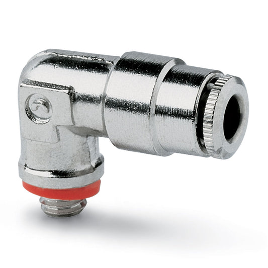 Camozzi 6501 4-M5 - Push in fitting-fixed male elbow-4mm tube-M5 thread