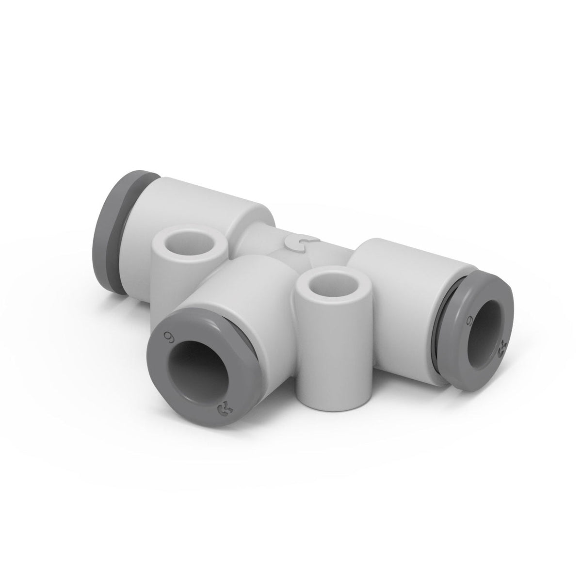 Camozzi G7540 16 - GripFit Push in fitting-equal tube tee-16mm tube