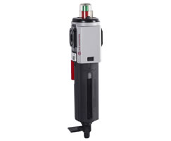 F82C-2AD-QD0, Excelon Plus coalescing filter, 1/4" PTF, Manual drain, 0.01µm filter element