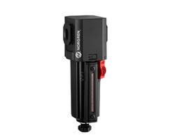 HF84G-3GN-MM3, Excelon Plus general purpose filter for extreme temperature applications, G3/8, Manual drain, 40µm filter element