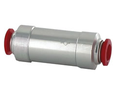 C00GL1200, Pneufit C Push-in fitting, In-line non-return valve, 12mm