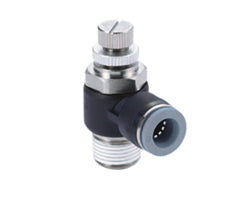 C2VA00418, Banjo flow control, 1/4", 1/8" NPT