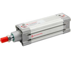 PCA/702040/M/100, PCA/702 Series double acting cylinder, 40mm diameter, 100mm stroke