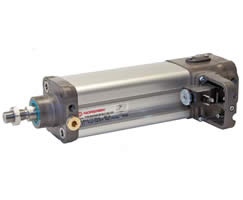 PRA/862050/MIR/213A/100, IVAC Industrial cylinder, 50mm diameter, 100mm stroke, 5/2 Sol/Spring