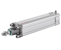 PSA/802040/F1/100, ISOLine profile double acting cylinder with position sensor, 40mm diameter, 100mm stroke