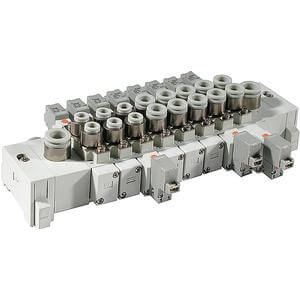SS5Y5-60-05D-Q, SY, SS5Y5-60, 5000 Series, Cassette Style Manifold, Body Ported