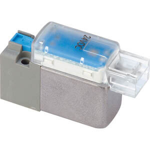 V124A-5MOU-M5, V100, V100A, 3 Port Direct Operated Solenoid Valve - Large flow