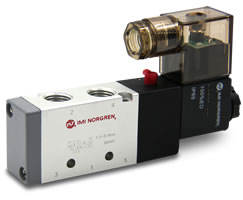 VCB22C517A-AE213J, VCB22 5/2 Inline Solenoid Valve, G1/4 NAMUR, 1050 l/min